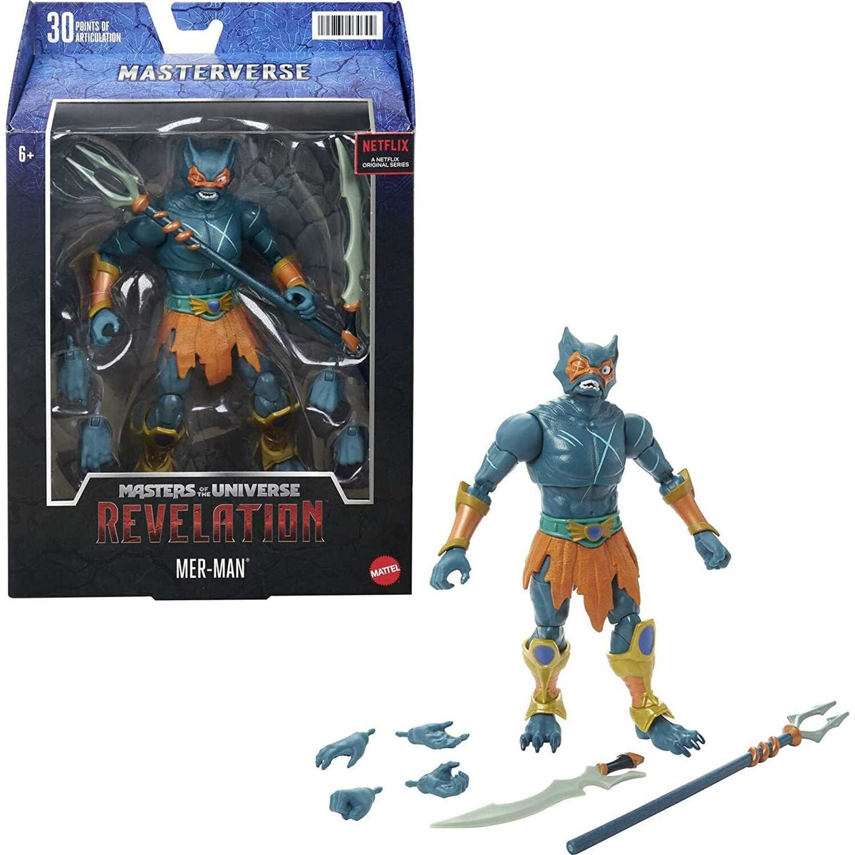 Figura Mer Man Masters of the Universe 14 cm