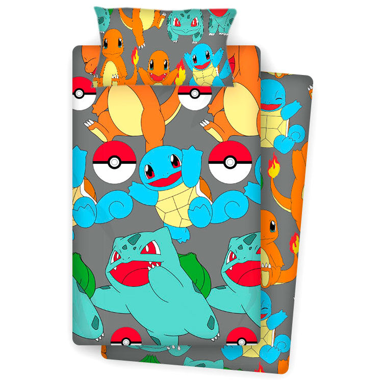 Jogo de lençóis Pokémon de 90 cm