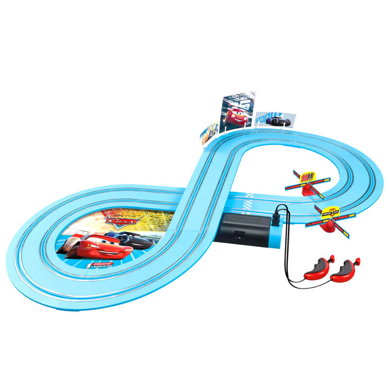 Circuito de Corridas Cars Faísca McQueen e Jackson Storm Carrera 2,4 m