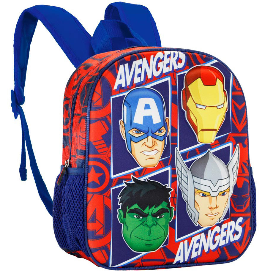 Mochila 3D The Four Avengers Marvel 31cm