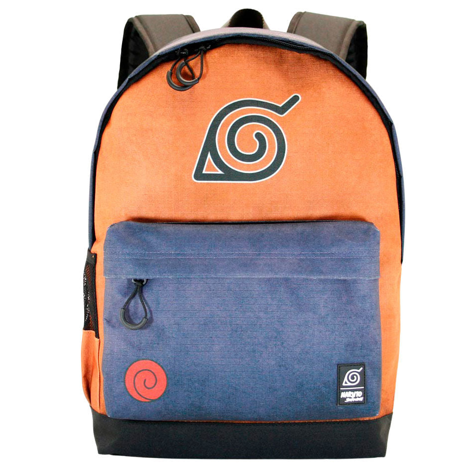 Mochila Symbol Naruto Shippuden adaptável 44cm