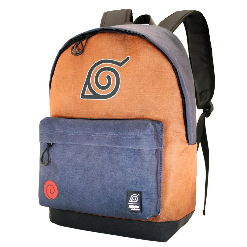 Mochila Symbol Naruto Shippuden adaptável 44cm