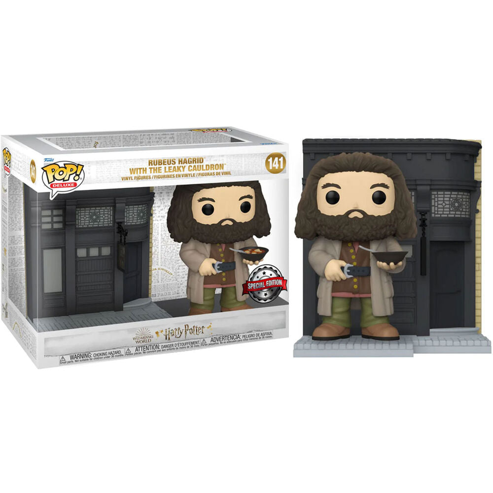 POP Figure Harry Potter Diagon Alley Rubeus Hagrid The Leaky Cauldron Exclusive