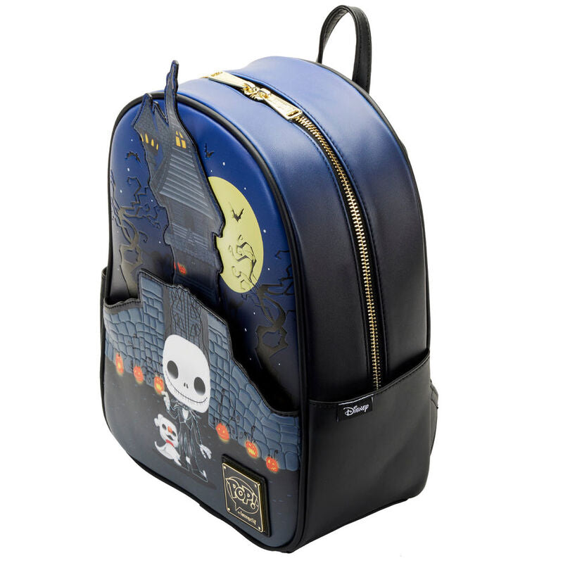 Mochila Jack Skellington, O Estranho Mundo de Jack Disney Loungefly 30cm