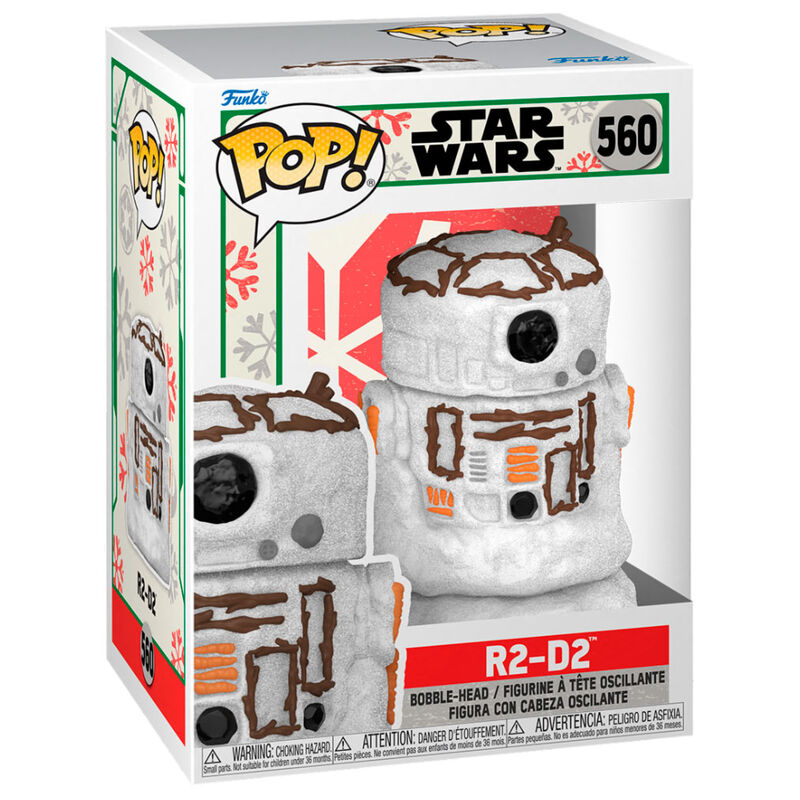 Figura POP de R2-D2 de Star Wars Holiday