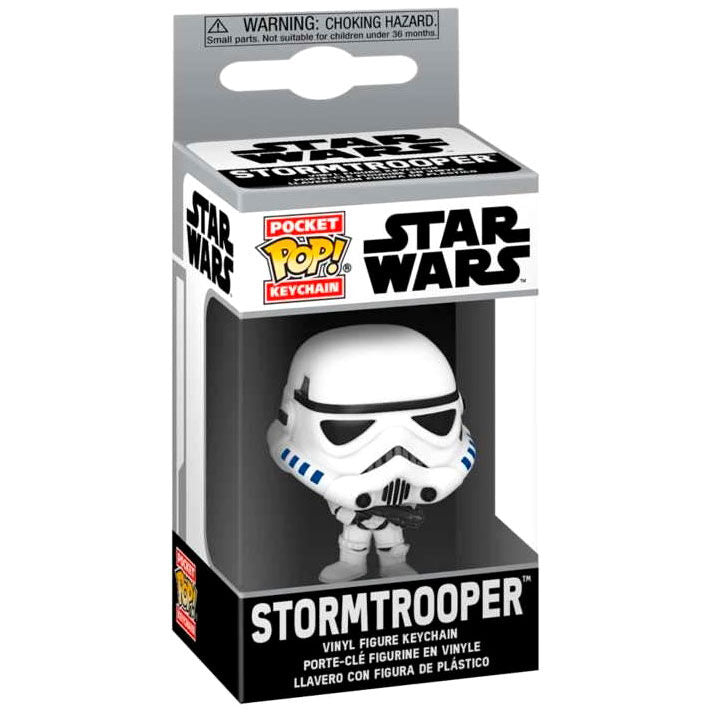 Llavero de bolsillo POP de Star Wars Stormtrooper