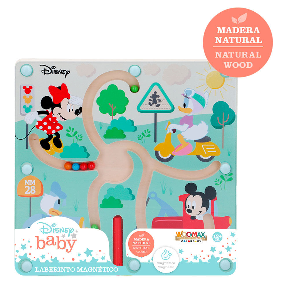 Labirinto Magnético em Madeira da Disney para Bebés