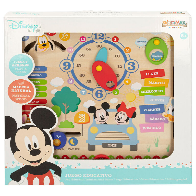 Jogo educativo do calendário da Disney