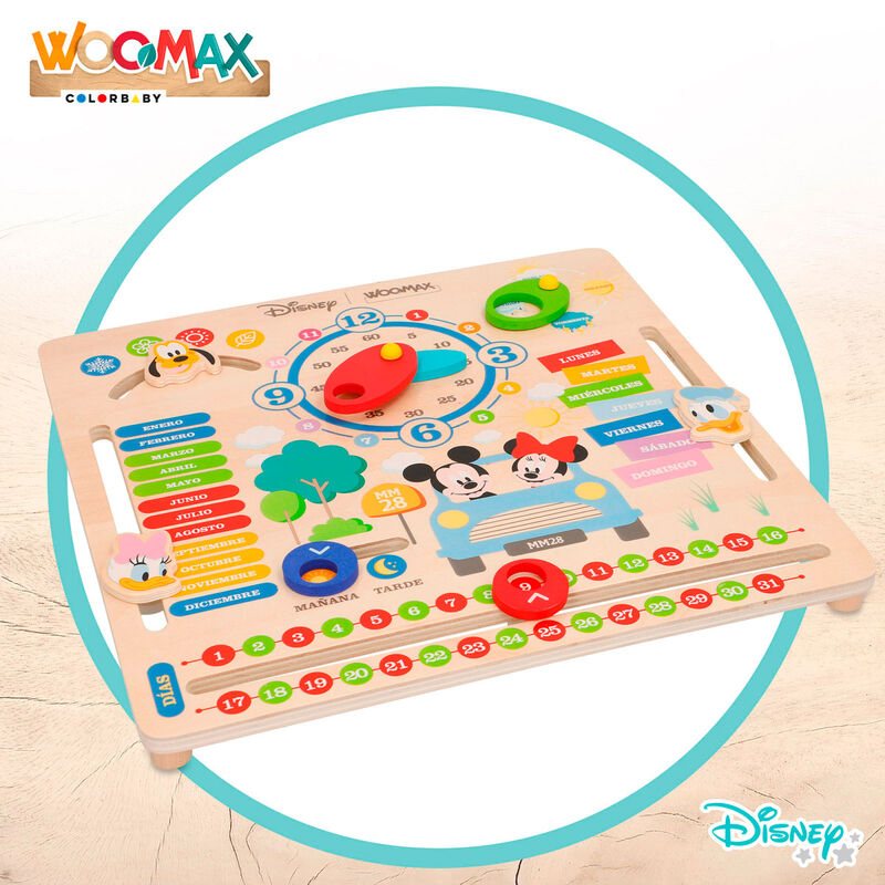 Jogo educativo do calendário da Disney