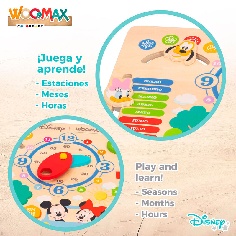 Juego educativo del calendario de Disney