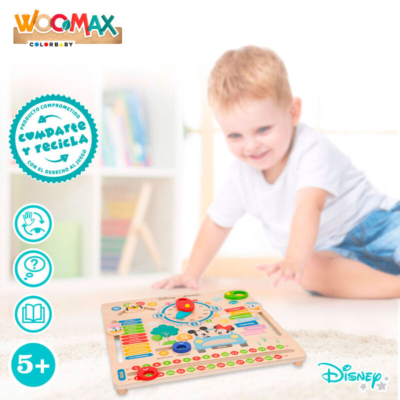 Juego educativo del calendario de Disney