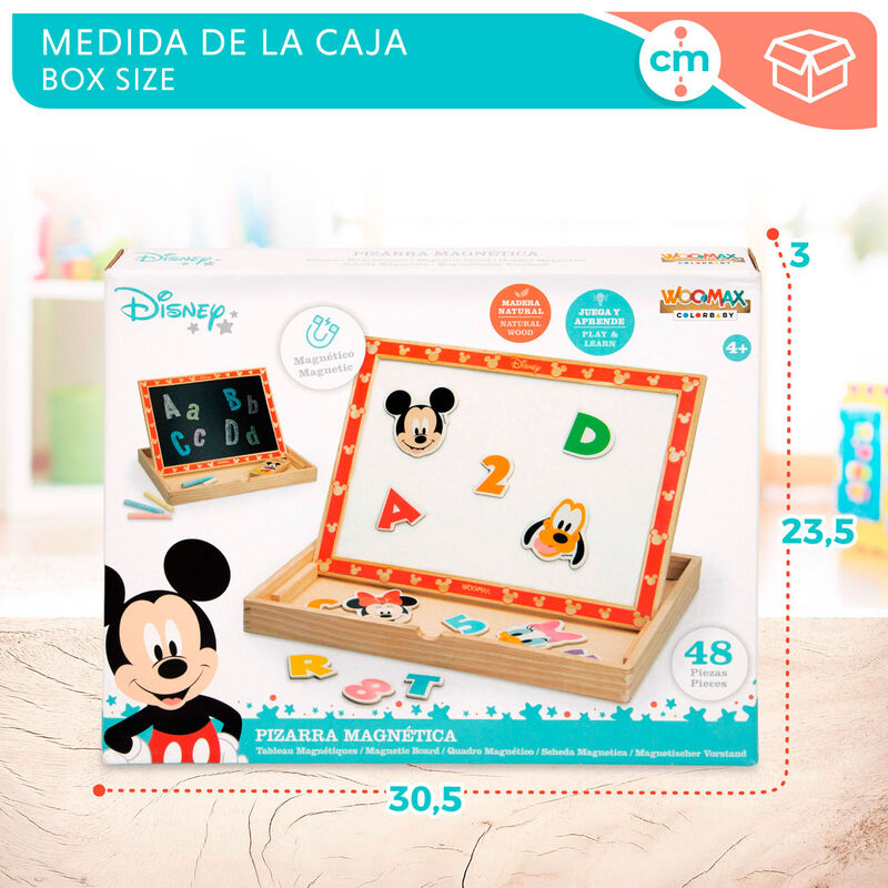 Quadro magnético em madeira da Disney