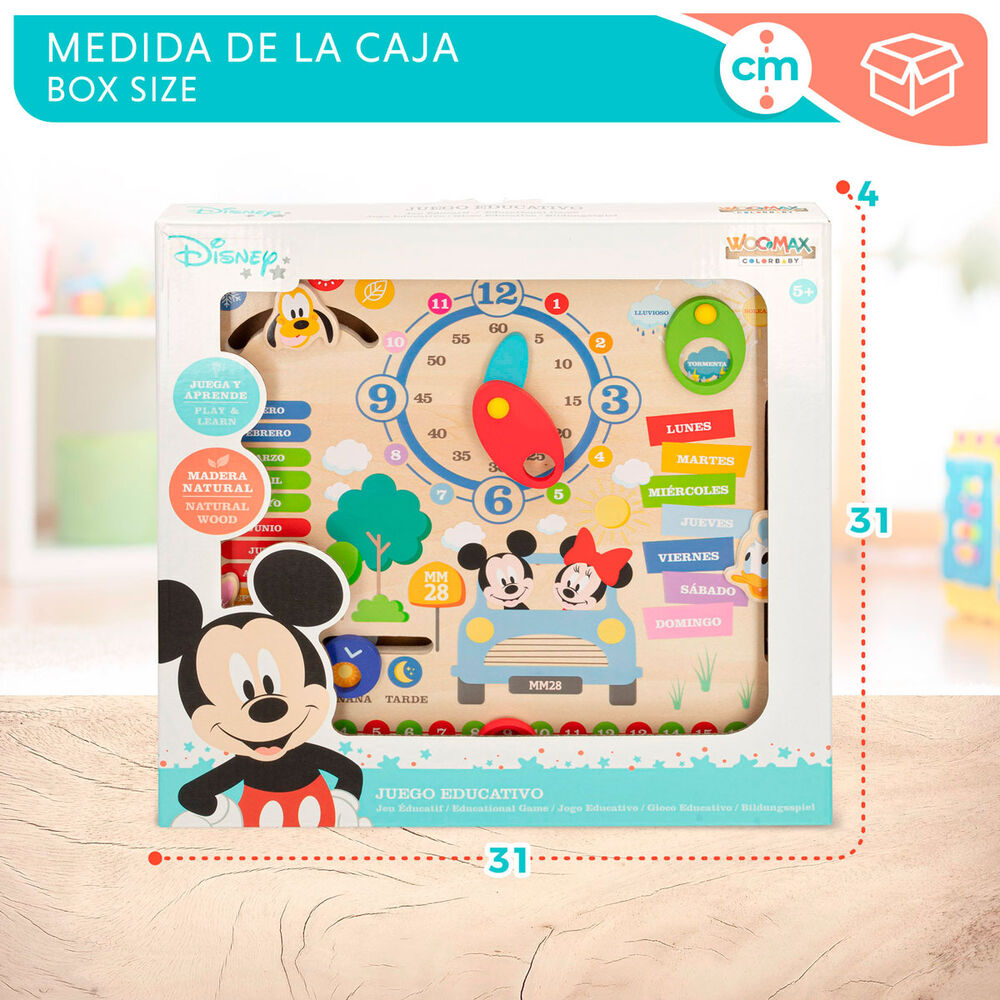 Juego educativo del calendario de Disney