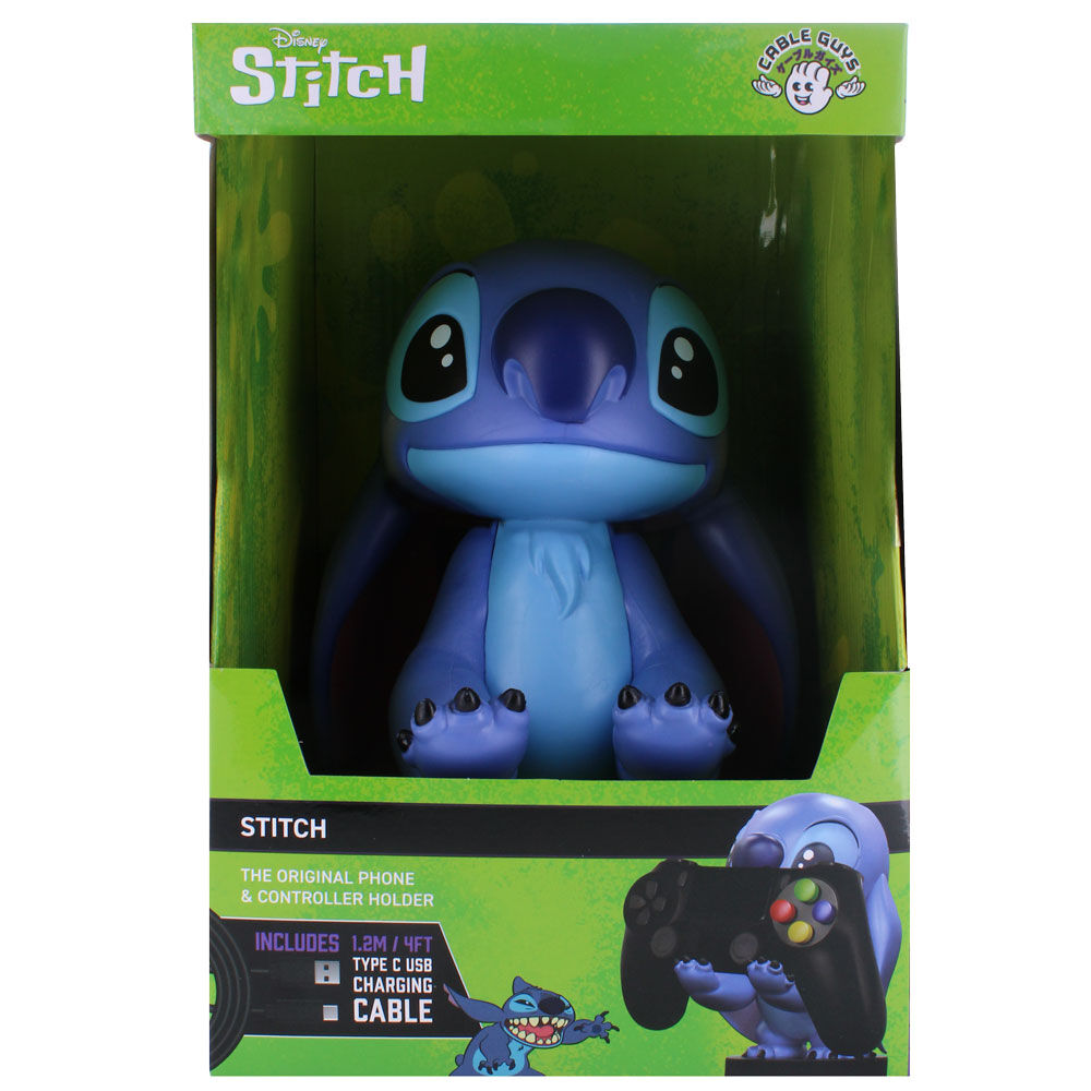 Cable Guy Suporte Stitch Disney 21cm