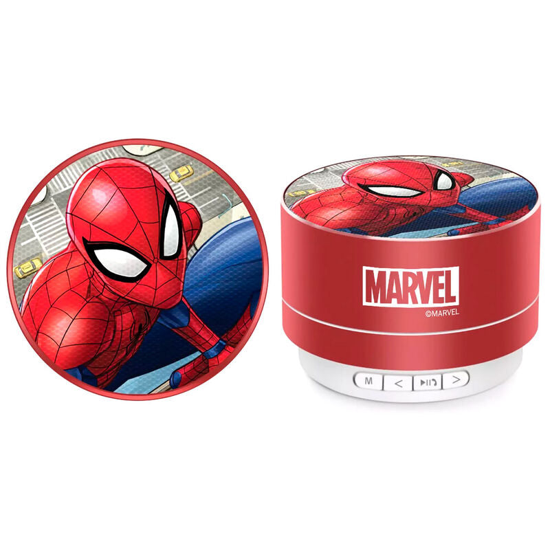 Coluna de Som Portátil Sem Fios Spiderman