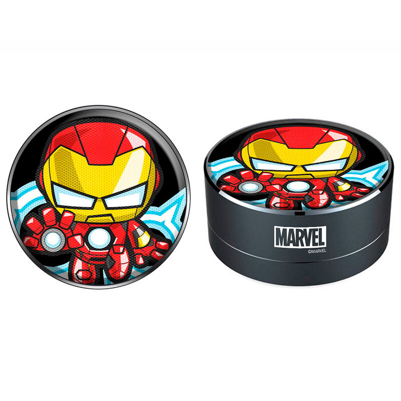 Coluna de Som Portátil Sem Fios Iron Man