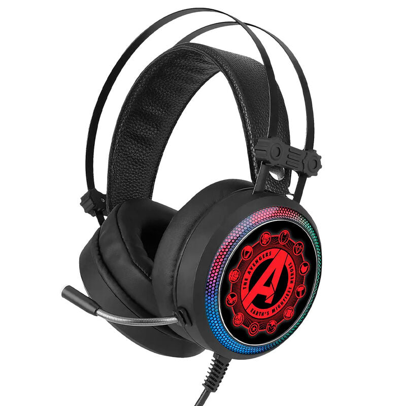 Auriculares gaming Vingadores Avengers Marvel