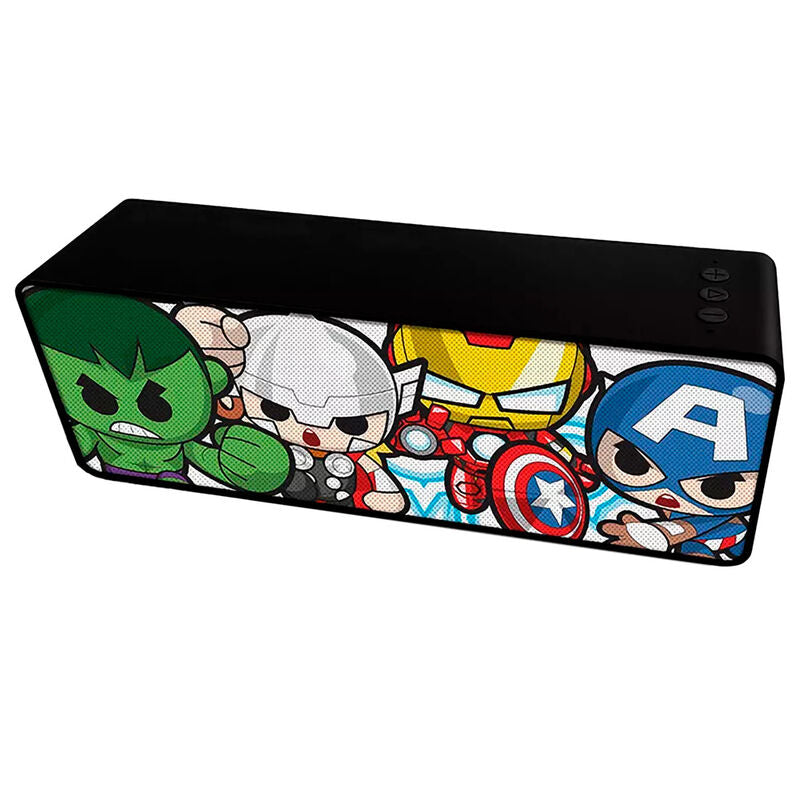 Coluna de Som Portátil Sem Fios dos Vingadores da Marvel