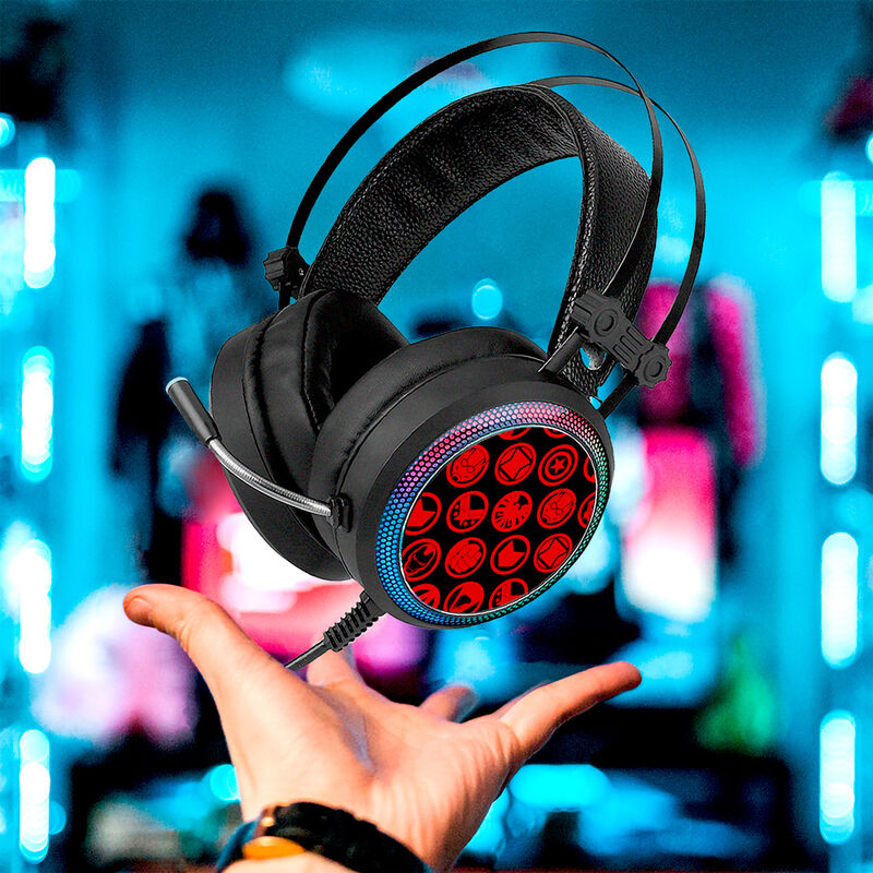 Auriculares gaming Vingadores Avengers Marvel