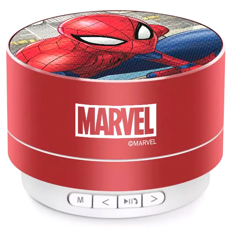 Coluna de Som Portátil Sem Fios Spiderman