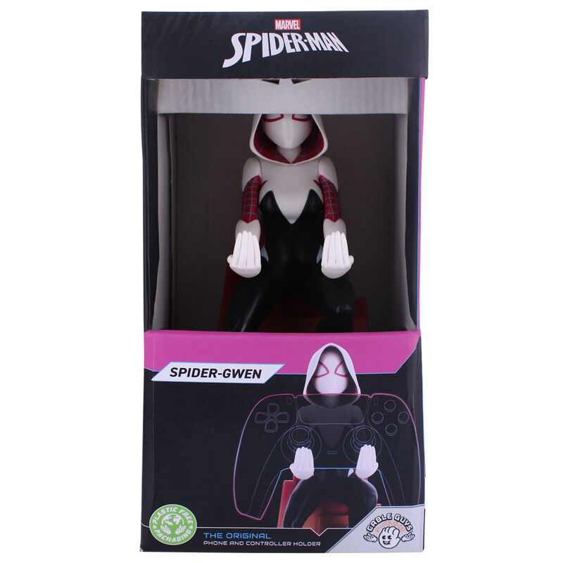Cable Guy Suporte Spider Gwen Spiderman Marvel 20cm
