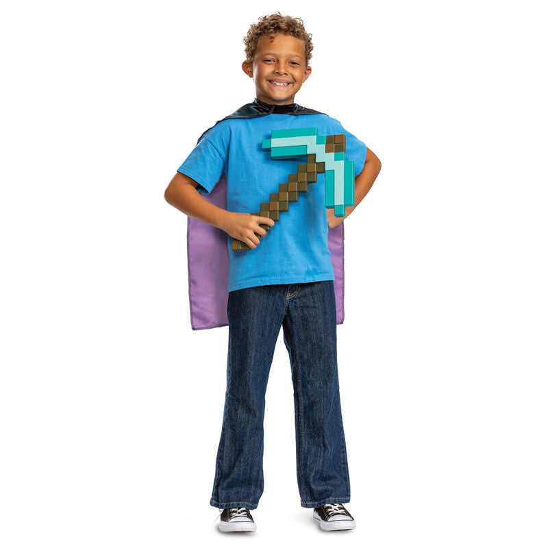 Capa + Picareta Minecraft