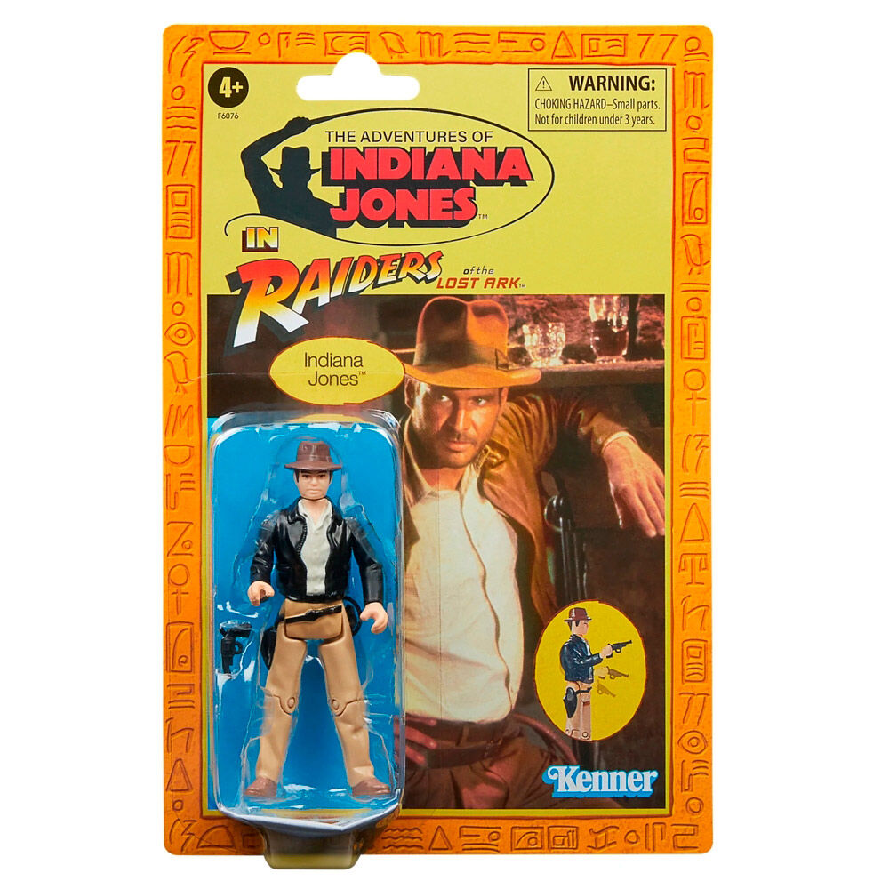 Figura de ação Indiana Jones e os Salteadores da Arca Perdida 9 cm
