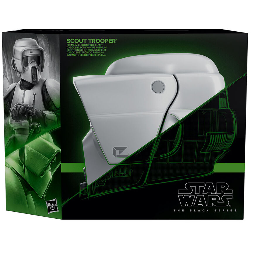 Star Wars The Black Series Scout Trooper Electronic Helmet