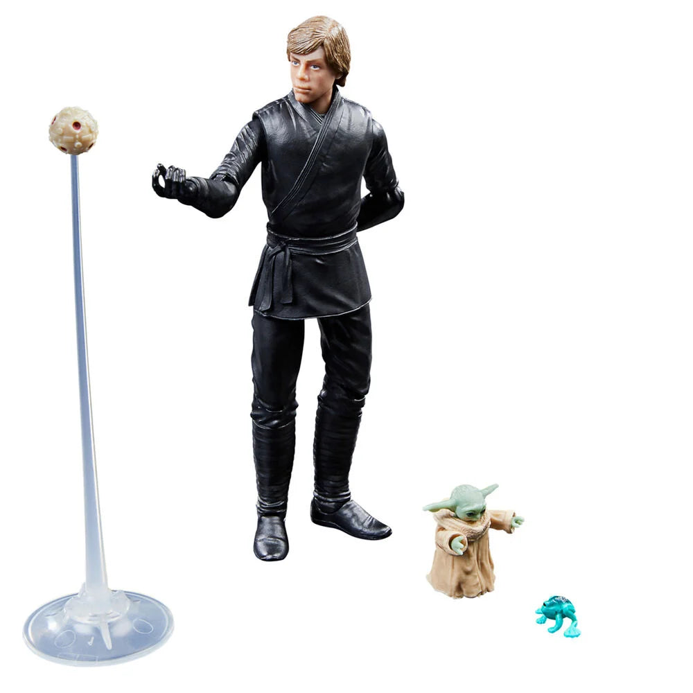 Figura Luke Skywalker & Grogu O Livro de Boba Fett Star Wars 15cm