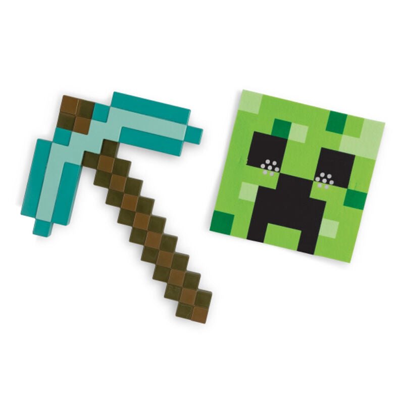 Máscara + Pico de Minecraft
