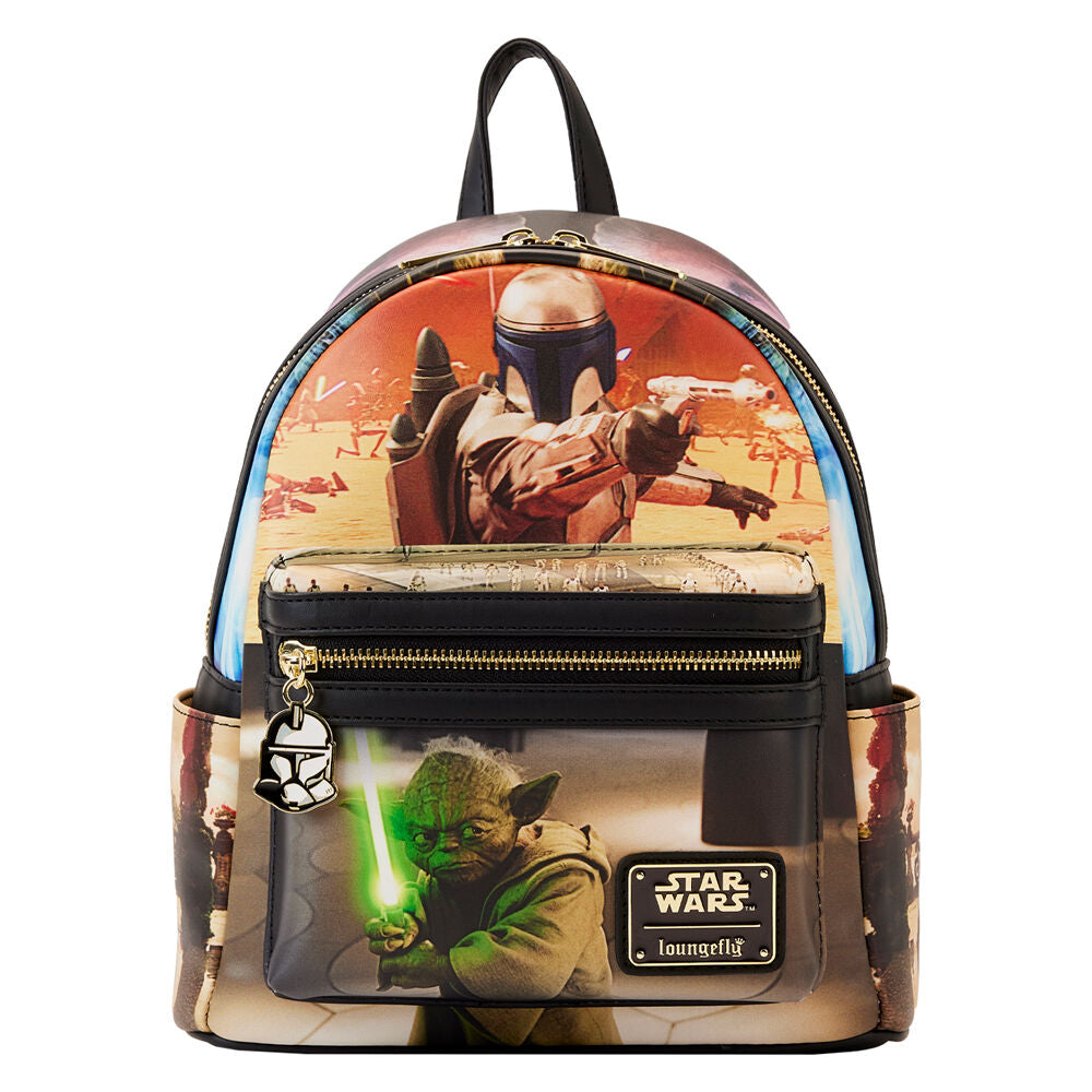Star Wars Attack of the Clones Episode II Loungefly Backpack 26cm