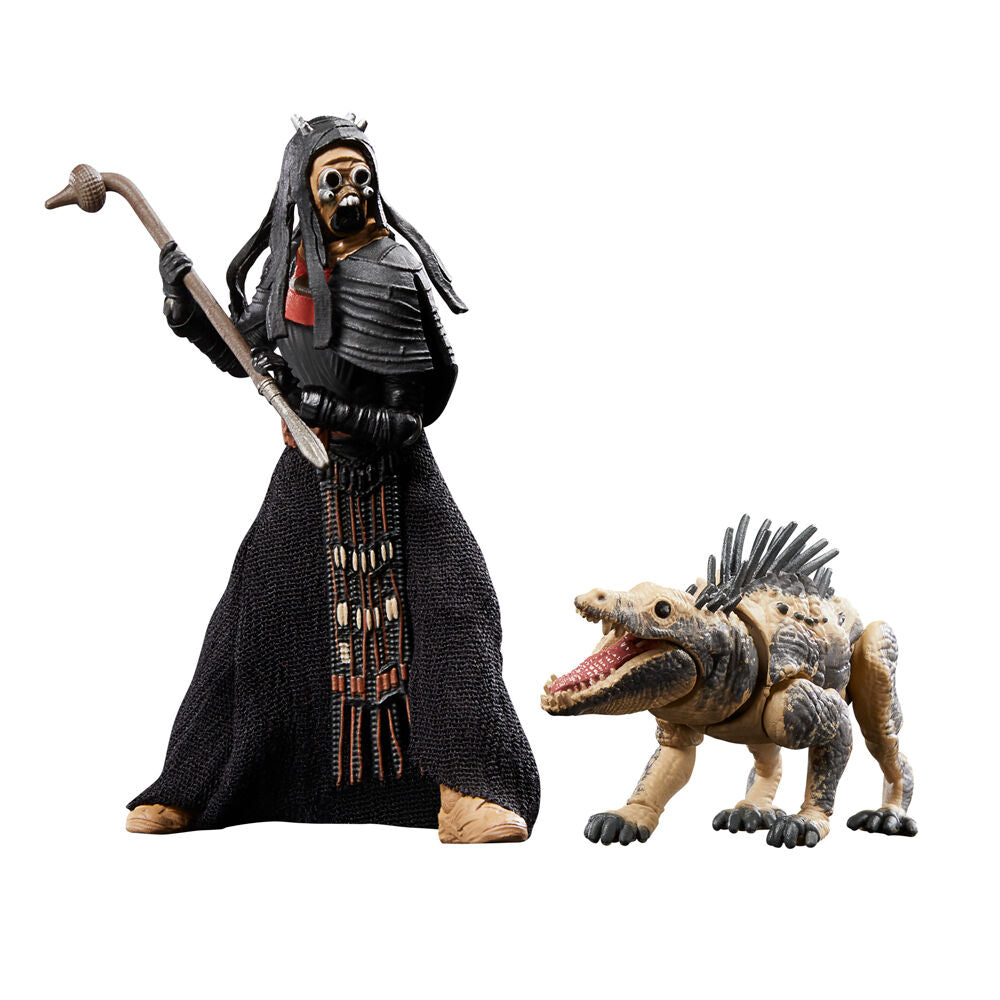 Figuras Tusken Warrior & Massiff O Livro de Boba Fett Star Wars 9,5cm