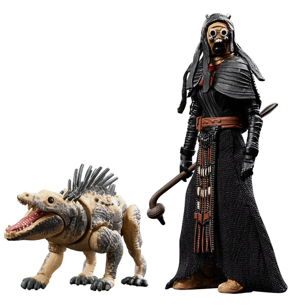 Figuras Tusken Warrior & Massiff O Livro de Boba Fett Star Wars 9,5cm