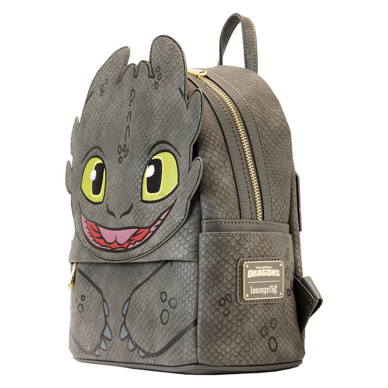 Mochila Banguela Como Treinar o Teu Dragão Loungefly 25cm