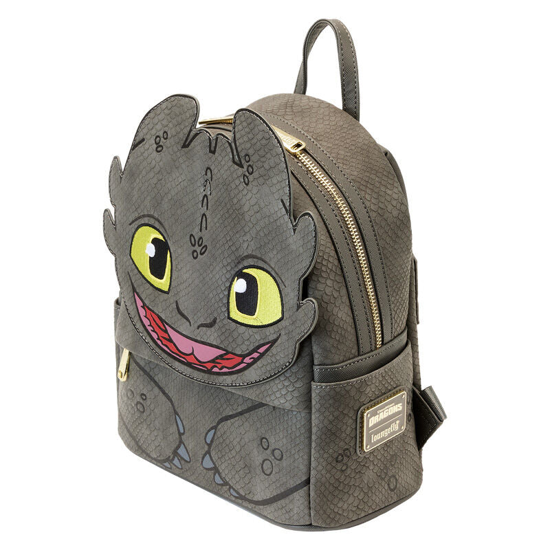 Mochila Banguela Como Treinar o Teu Dragão Loungefly 25cm