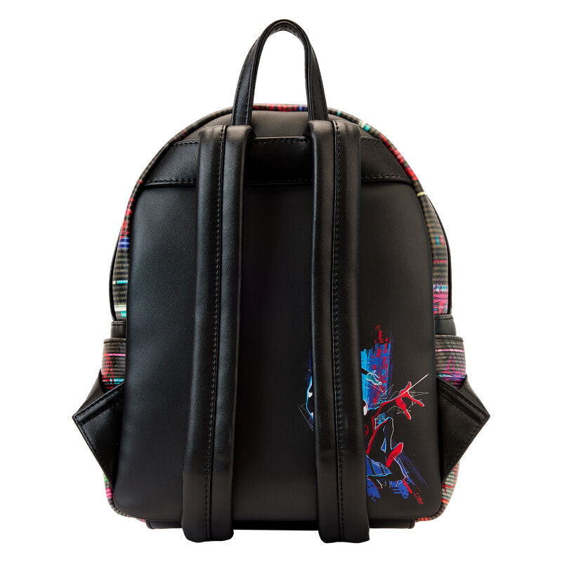 Mochila lenticular Crossing the Multiverse Spiderman Marvel Loungefly 27cm
