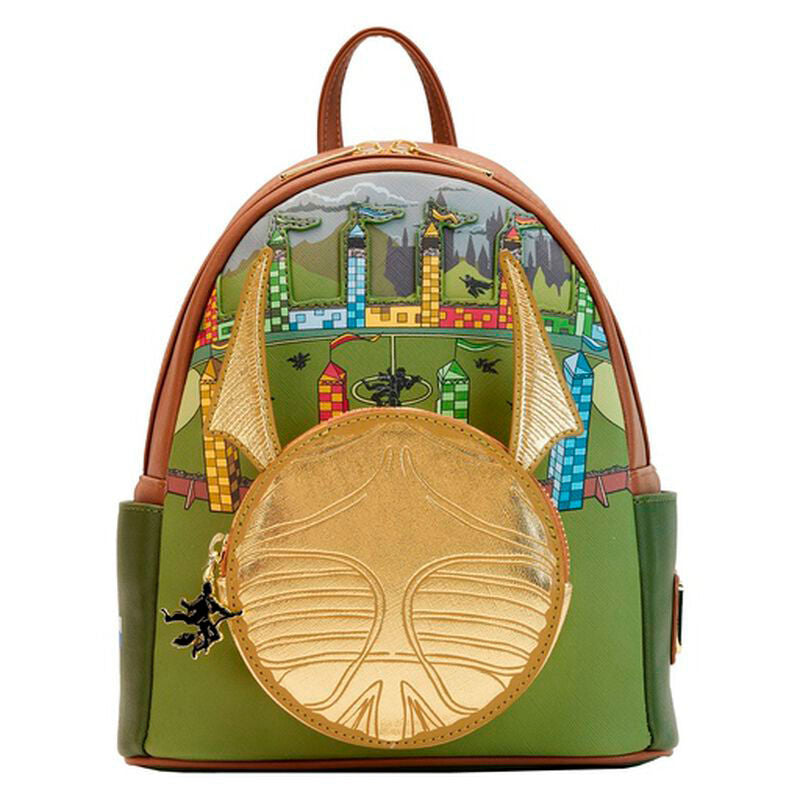 Mochila Snitch Gold Harry Potter Loungefly 26cm