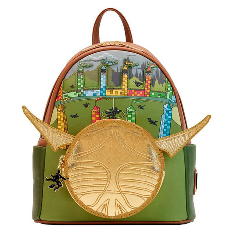 Mochila Snitch Gold Harry Potter Loungefly 26cm
