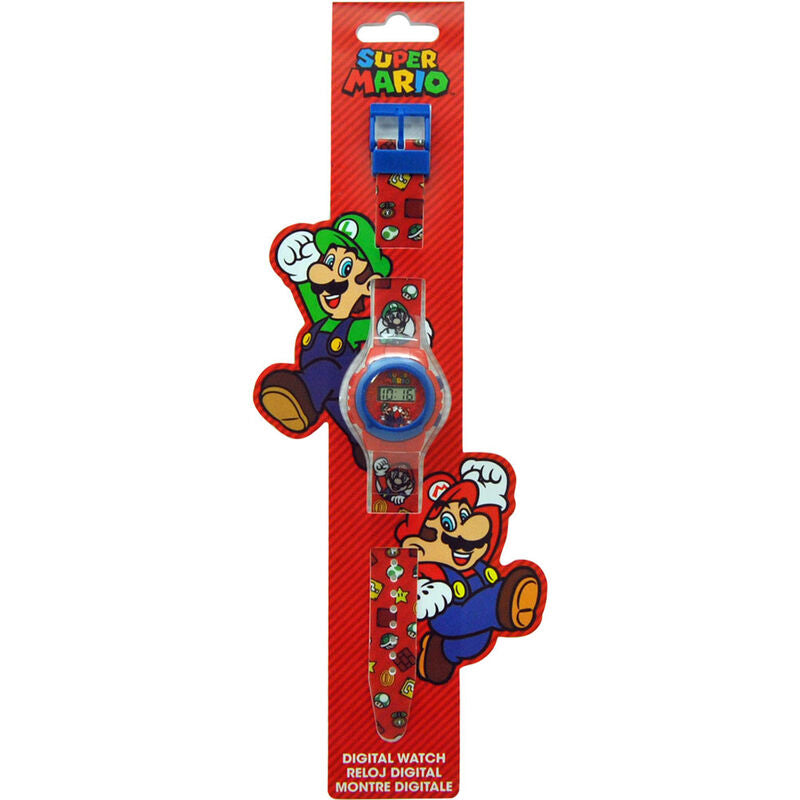 Reloj digital Super Mario Bros.