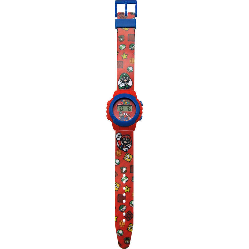 Reloj digital Super Mario Bros.