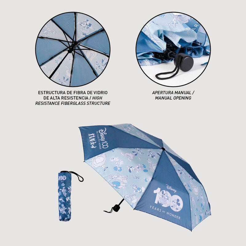Guarda-chuva manual dobrável Disney
