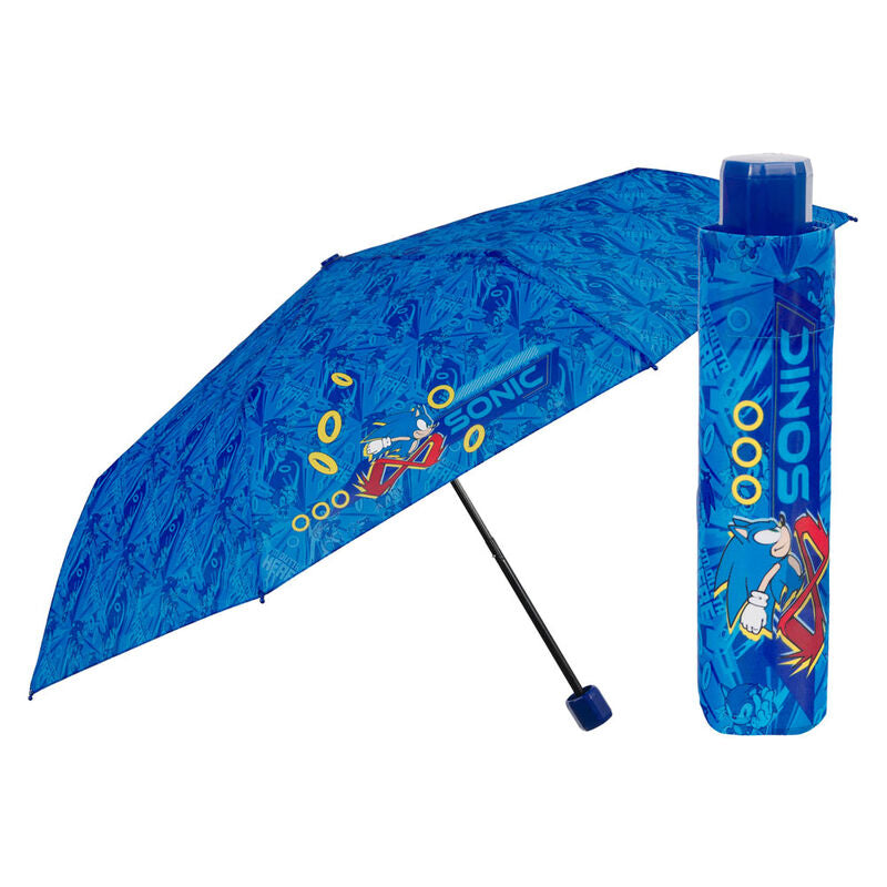Guarda-chuva dobrável automático Sonic The Hedgehog