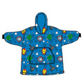 Poncho Avengers coral tamanho infantil