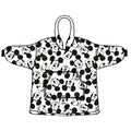 Poncho Mickey Mouse coral tamanho infantil