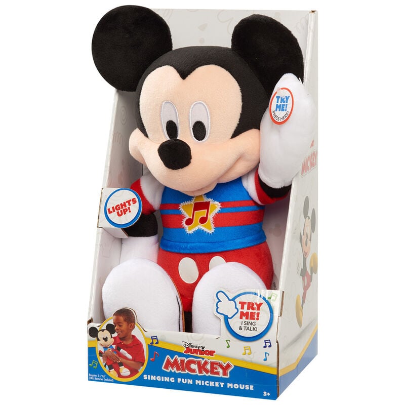 Peluche Mickey Mouse Disney com Som 30 cm — imagem 1