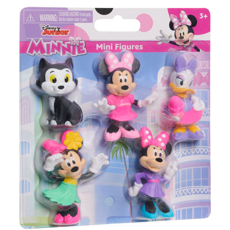 Set 5 Minnie Disney figures