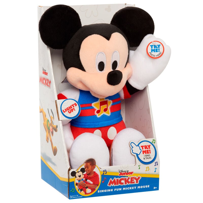 Peluche Mickey Mouse Disney com Som 30 cm — imagem 3
