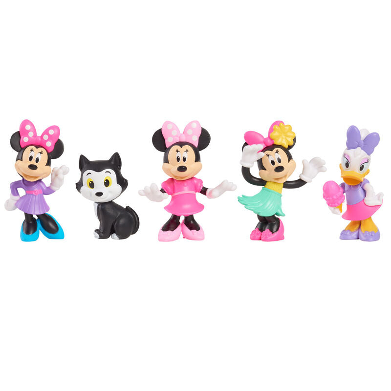 Conjunto 5 figuras Minnie Disney