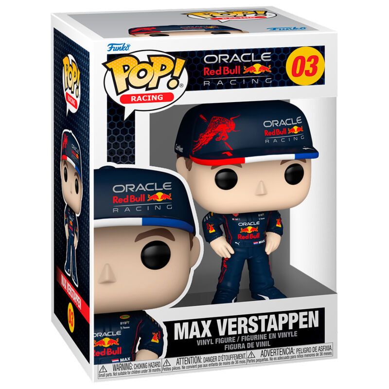 Figura POP Fórmula 1 Max Verstappen