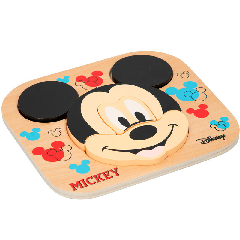 Puzzle de madeira do Mickey Mouse